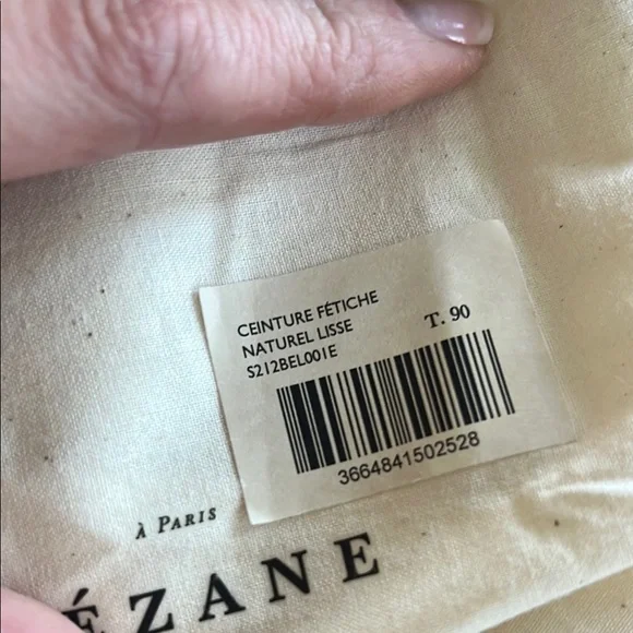 NWT Sezane Fetiche Belt Size 90 - Picture 12 of 13